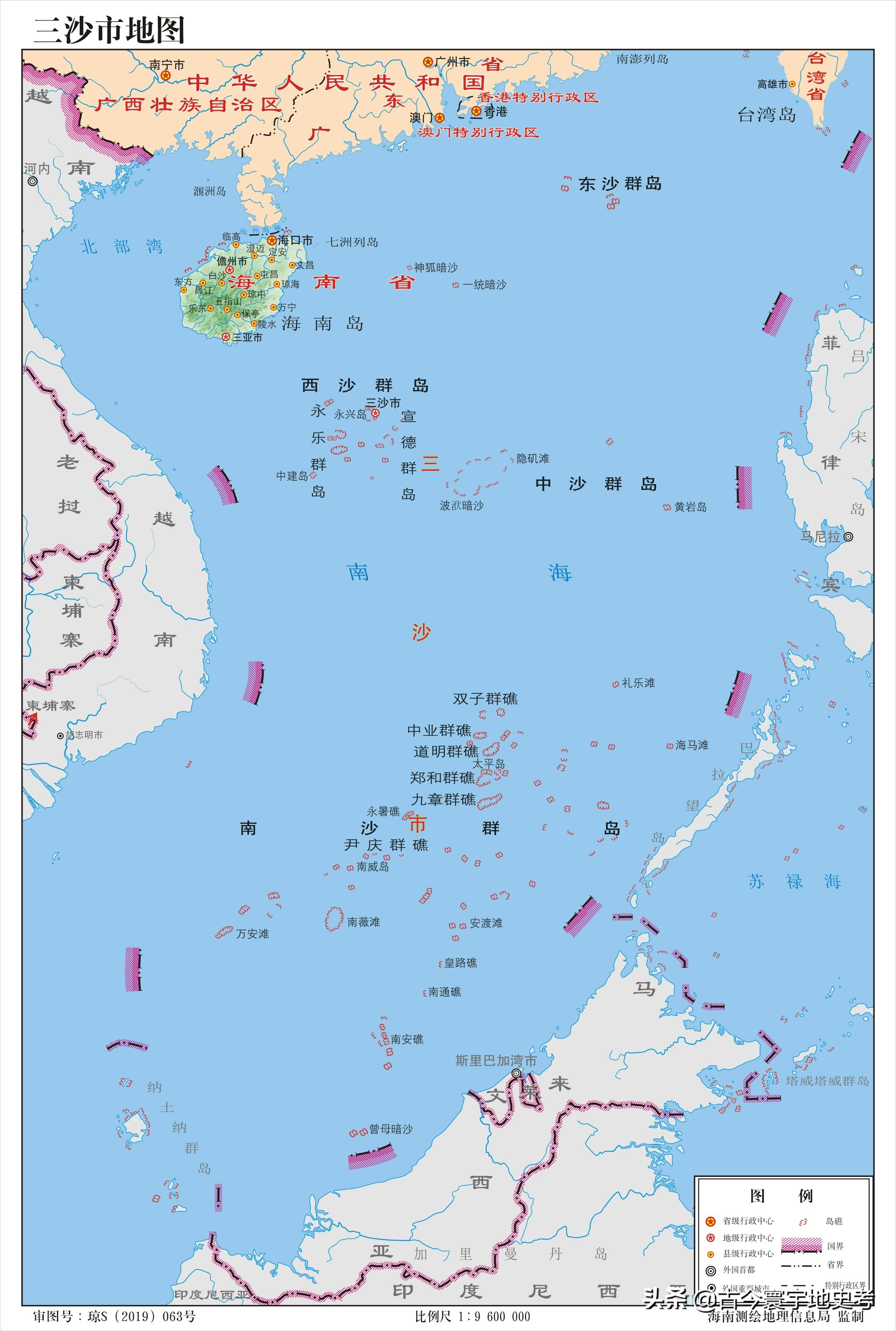 海南省最新地圖全圖解析